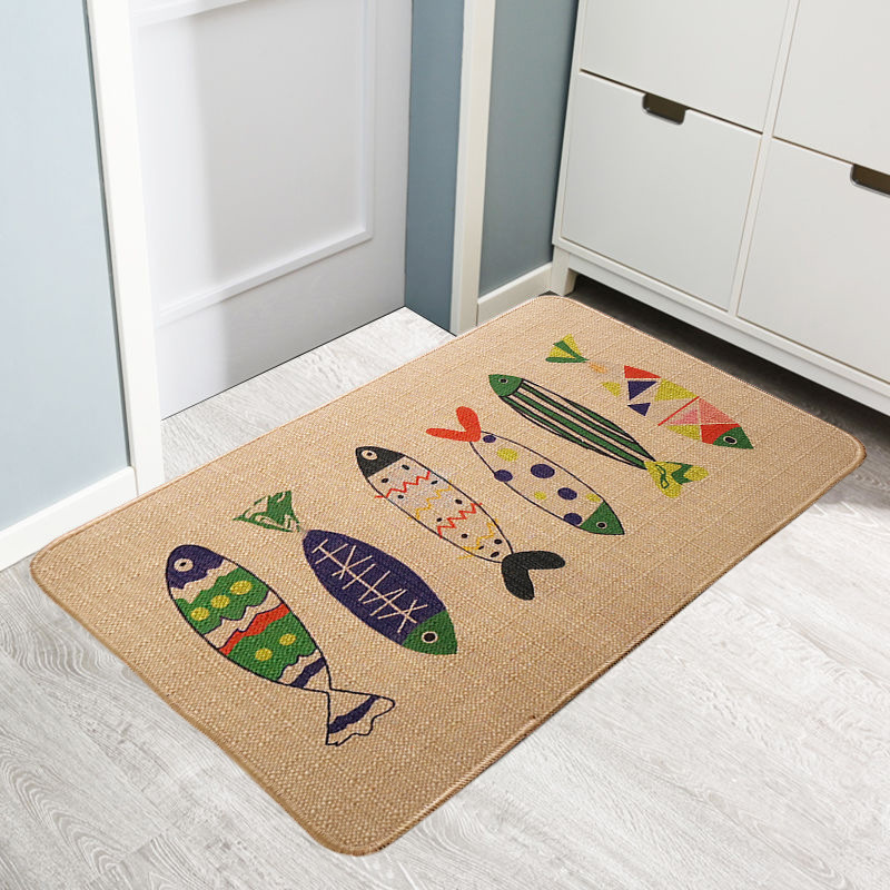 Door Mat Rubber Backing Non Slip Door Mats Absorbent Resist Dirt Entrance Doormat Inside Floor Mats