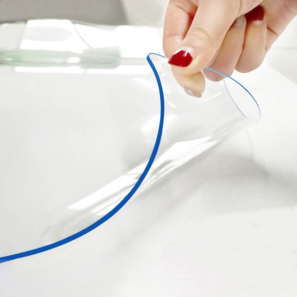 Custom Multisize Clear PVC Table Cover Protector Pad